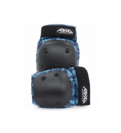 REKD Youth Heavy Duty Double Pad Set Black/Blue M