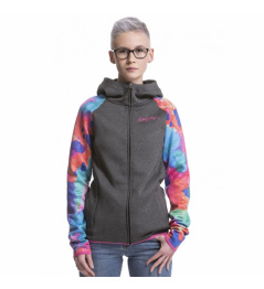 Mikina Nugget Tiffany Technical C heather grey/opacity mint 2019 dámská vell.L