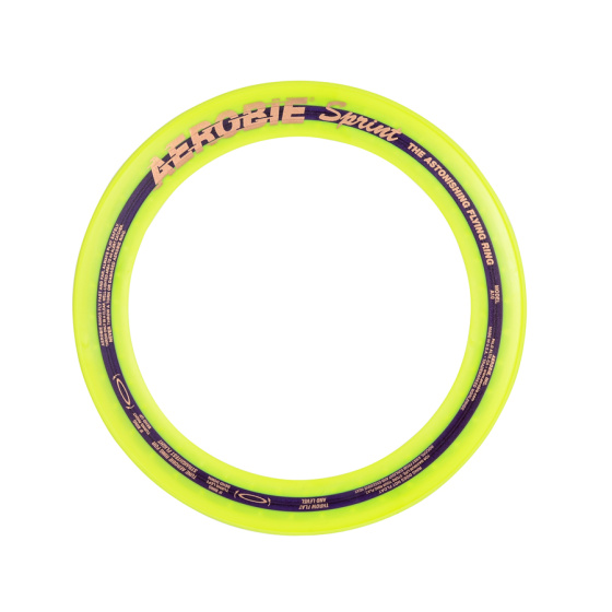 Létající kruh Aerobie SPRINT žlutý