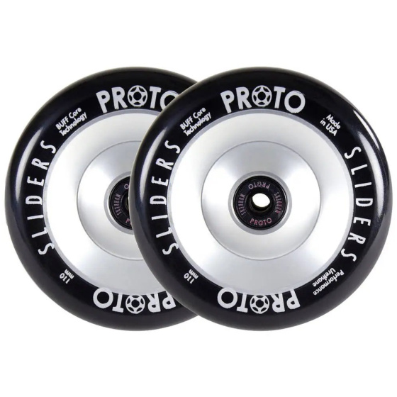 Kolieska Proto Full Core Slider 110mm strieborné