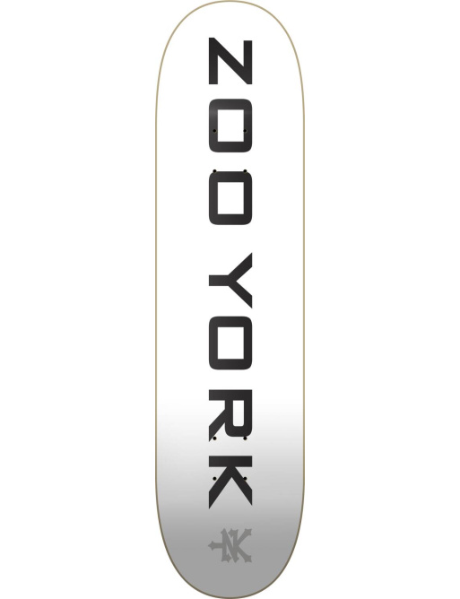 Zoo York Classic Logo Block Skate Deska (7.75"|Bílá)