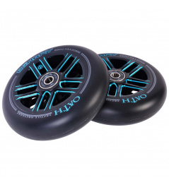 Kolečka Oath Binary 115x30mm Black/Blue 2ks