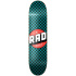 RAD Checker Skate Deska (8"|Černá/Tyrkysová)