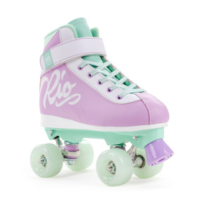 Rio Roller Milkshake Adults Quad Skates - Mint Berry - UK:6A EU:39.5 US:M7L8