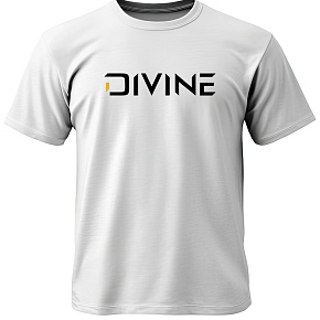 Tričko Divine Logo bílé