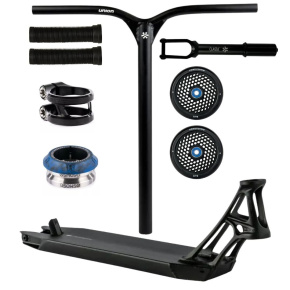 Freestyle koloběžka Custom Ethic × Union Park – 460 × 130 mm / 110 × 24 mm / IHC – černá