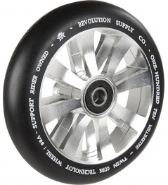 Kolečko Revolution Supply Twin Core 110mm stříbrné