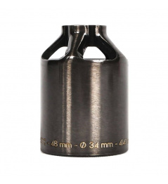 Ethic Steel Peg 48mm Transparent Black