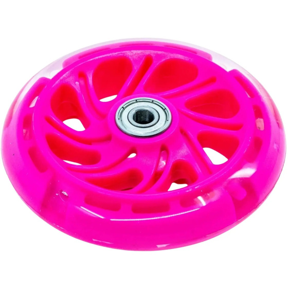 Core LED Kolečka Koloběžek (110mm|Růžová)