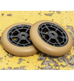 Kolečka UrbanArtt Civic 110x24mm Black/Gum Blue 2ks