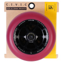 Kolečka UrbanArtt Civic 115x30mm Black/Autumn Red 2ks