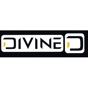 Samolepky Divine velké bílé