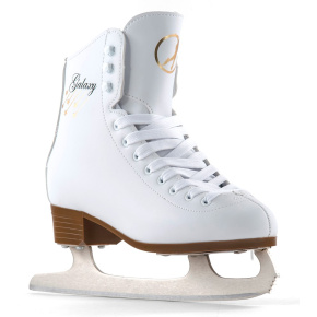 SFR Galaxy Children's Ice Skates - White - UK:5J EU:38 US:M6L7