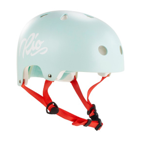 Rio Roller Script Helmet - Matt Teal - XXS/XS 49-52cm