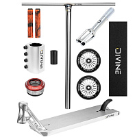 Freestyle koloběžka Custom Divine Street 6" 580 mm stříbrná