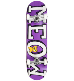 Meow Logo Skateboard Komplet (8.25" | Fialová)