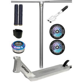 Freestyle koloběžka Custom Divine X Union HoneyComb 490 mm Silver/Neochrome Freestyle koloběžka Custom Divine X Union HoneyComb 490 mm Silver/Neochrome