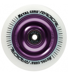 Metal Core Radical 110 mm kolečko bílo fialové