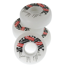 Anarchy Aggressive Wheels - White - 57mm x 24mm
