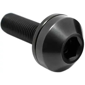 TLC Metric Titanium BMX Šroub Náboje (14mm|Černá)
