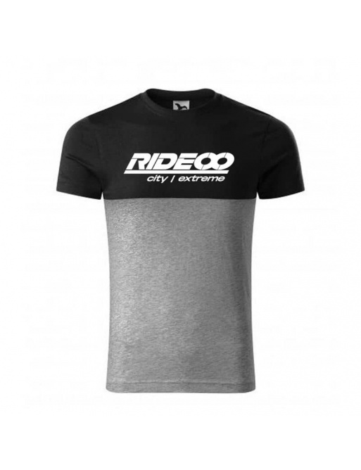 Rideoo Team T-shirt Grey/Black L