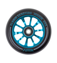 Slamm 100mm Flair 2.0 Wheels - Blue