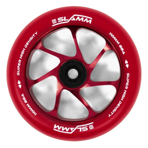 Slamm 110mm Team Wheels - Red / Red - 110mm