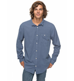 Košile Quiksilver New Time Box 633 byl0 vintage indigo 2018 vell.XL