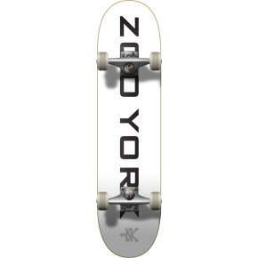 Skateboard Zoo York Logo Block 7.75" Bílá