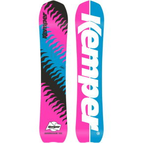 Kemper Aggressor 1989/90 Snowboard (162cm|Růžová)