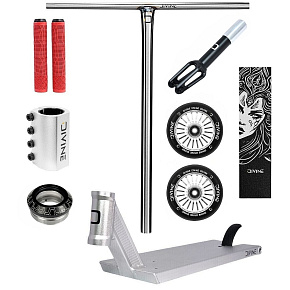 Freestyle koloběžka Custom Divine Street 6,5" Stříbrná