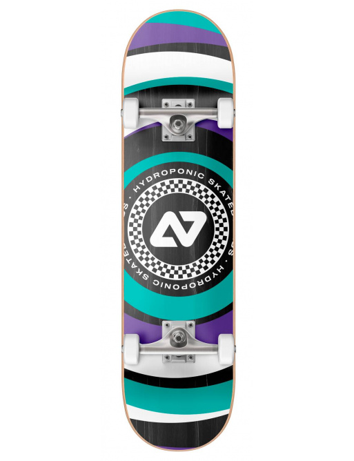 Skateboard Hydroponic Circular 8" Turquoise