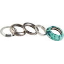 Headset Tilt Tall Stack Marbled Teal