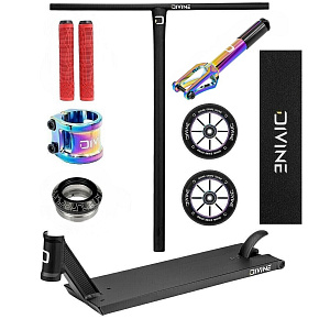 Freestyle koloběžka Custom Divine Street 6" 560 mm Černá/Neochrome