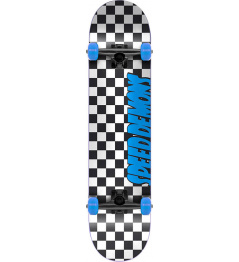 Skateboard Speed Demons Checkers 7.25" Blue