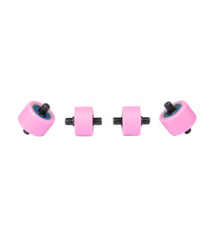 Heelys X2 Wheel Set (4 pk) X2 Pro20, Dual Up, Cosmical -   Pink