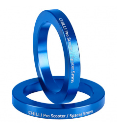 Chilli set 2 spacer 5 mm modré