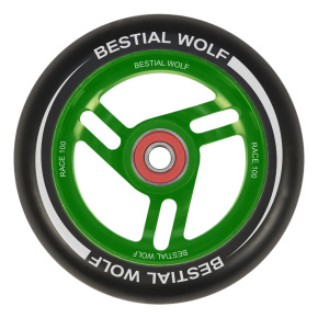 Bestial Wolf Race 100 mm koliesko čierno zelené