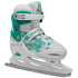 Roces Jokey 3.0 Dívčí brusle na led (White/Turquoise|26-29)