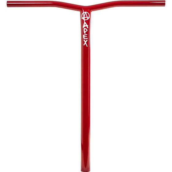 Řídítka Apex Bol HIC 610mm červená