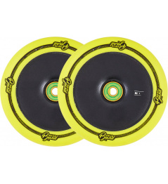 Kolečka UrbanArtt Original 120mm Yellow/Black 2ks