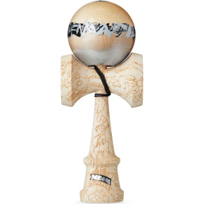 Kendama KROM Unity Halcyon Stříbrná