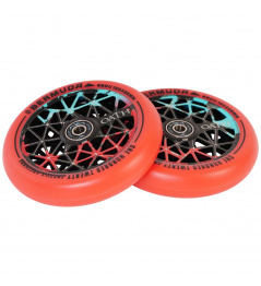 Kolečka Oath Bermuda 120mm Black/Teal/Red 2ks