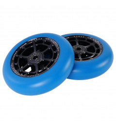Kolečka UrbanArtt Civic 115x30mm Black/Arctic Blue 2ks