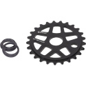 Salt Gateway Alloy BMX Převodníky (Černá|25T)