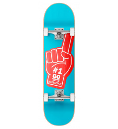 Skateboard Hydroponic Hand 8" Cyan