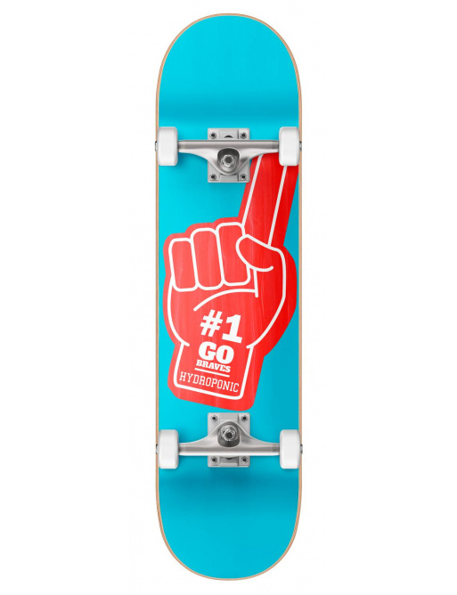 Skateboard Hydroponic Hand 8" Cyan