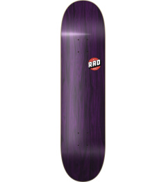 RAD Blank Logo Skate Deska (8"|Purple Maple)