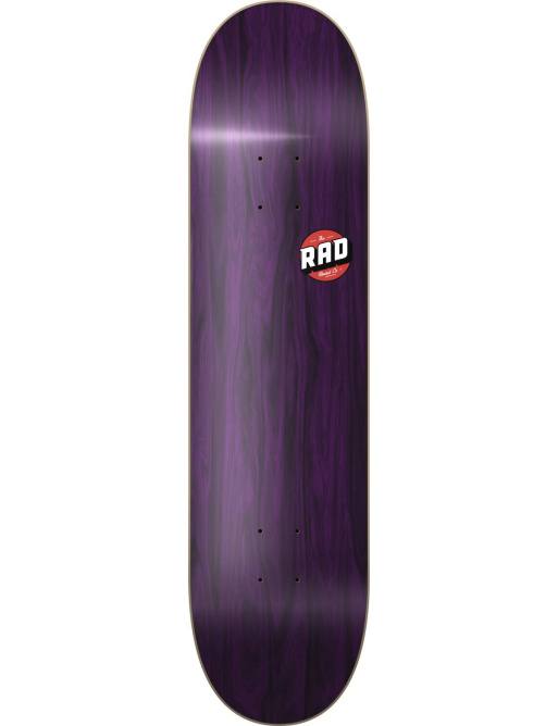 RAD Blank Logo Skate Deska (8"|Purple Maple)