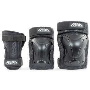 REKD Recreational Triple Pad Set - Black - X Small